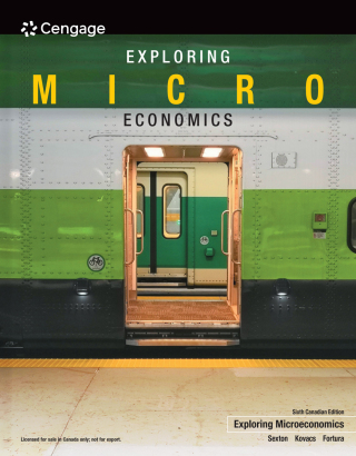 Cover image: Exploring Microeconomics 6th edition 9781774747810