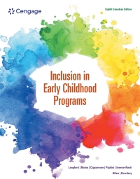 Cover image: Inclusion in Early Childhood Programs 8th edition 9781774747780