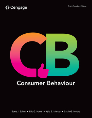 Cover image: CB Consumer Behaviour 3rd edition 9781774746646