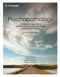 Cover image: Psychopathology 7th edition 9781774740323