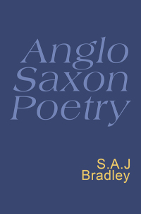 Cover image: Anglo Saxon Poetry 9781780223858