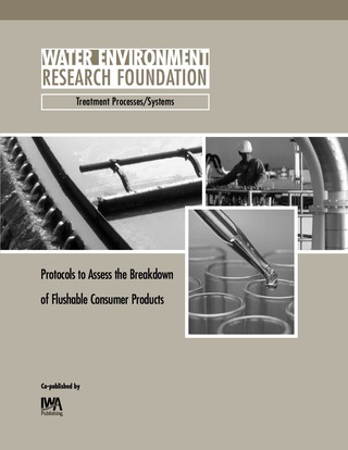 Imagen de portada: Protocols to Assess the Breakdown of Flushable Consumer Products 9781843396758