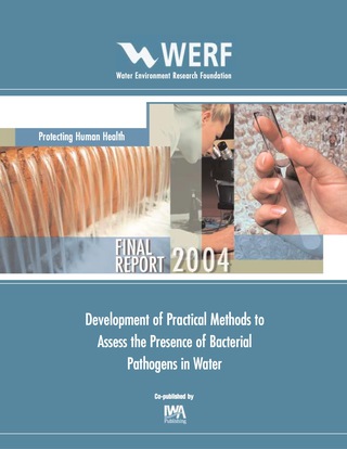 Imagen de portada: Development of Practical Methods to Assess the Presence of Bacterial Pathogens in Water 9781843396888