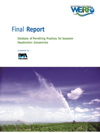Cover image: Database of Permitting Practices for Seawater Concentrate Disposal 9781780408484