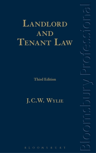 Omslagafbeelding: Landlord and Tenant Law 3rd edition