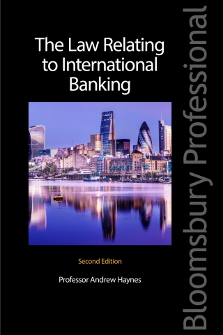 Cover image: The Law Relating to International Banking 2nd edition 9781780432199