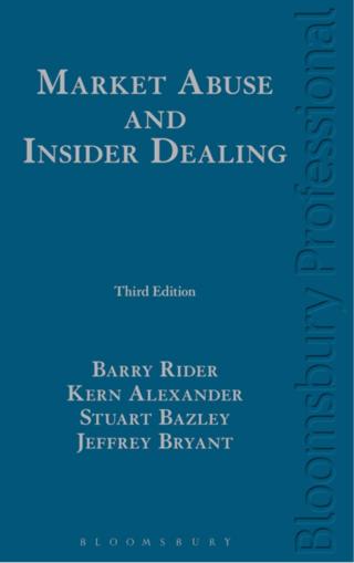 Cover image: Market Abuse and Insider Dealing 3rd edition 9781780434957