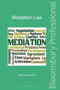 Cover image: Mediation Law 1st edition