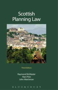 Cover image: Scottish Planning Law 1st edition 9781845927790