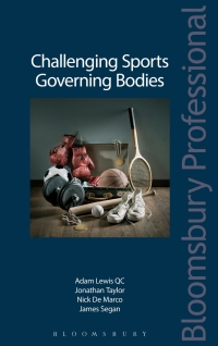 Immagine di copertina: Challenging Sports Governing Bodies 1st edition 9781780439884