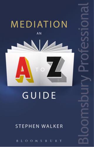 Cover image: Mediation: An A-Z Guide 1st edition 9781780439969