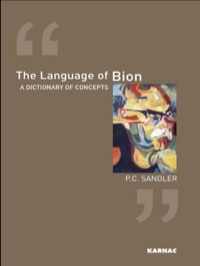 Cover image: The Language of Bion 9781855758360