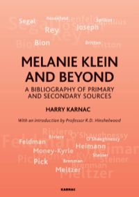 Cover image: Melanie Klein and Beyond 9781855755444