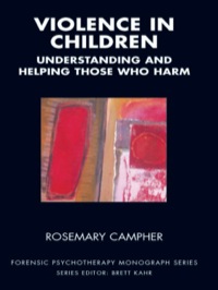 Cover image: Violence in Children 9781855754775
