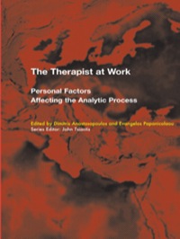 Imagen de portada: The Therapist at Work 9781855759893