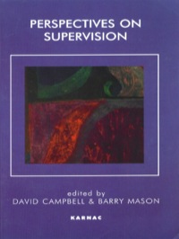 صورة الغلاف: Perspectives on Supervision 9781855752801