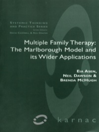 Imagen de portada: Multiple Family Therapy 9781855752771