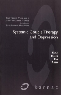 Cover image: Systemic Couple Therapy and Depression 9781855752214