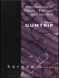 Omslagafbeelding: Psychoanalytic Theory, Therapy and the Self 9780946439157