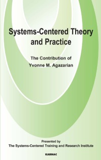 Cover image: Systems-Centred Theory and Practice 9781855757479