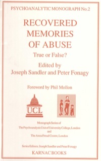 Imagen de portada: Recovered Memories of Abuse 9781855751668