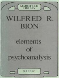 Cover image: Elements of Psychoanalysis 9780946439065