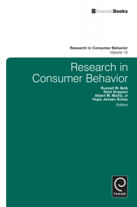 Cover image: Research in Consumer Behavior 9781780521169