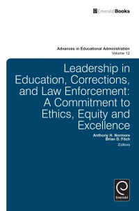 Cover image: Leadership in Education, Corrections and Law Enforcement 9781780521848