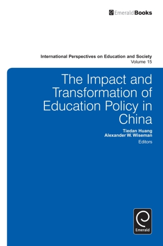 Cover image: The Impact and Transformation of Education Policy in China 9781780521862