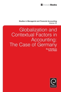 Immagine di copertina: Globalisation and Contextual Factors in Accounting 9781780522449