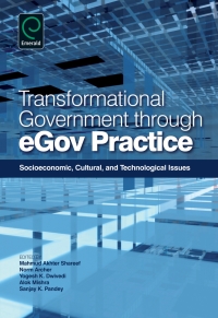 Cover image: Transformational Government Through EGov Practice 9781780523347