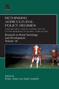 Cover image: Rethinking Agricultural Policy Regimes 9781780523484