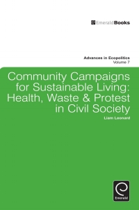 صورة الغلاف: Community Campaigns for Sustainable Living 9781780523804