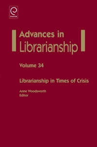 Cover image: Librarianship in Times of Crisis 9781780523903