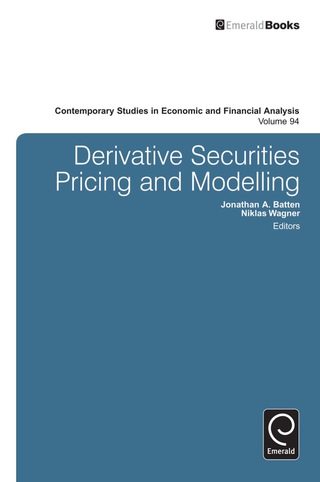 Cover image: Derivatives Pricing and Modeling 9781780526164