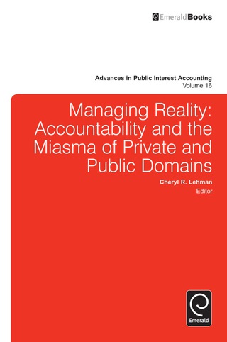 Imagen de portada: Managing Reality 9781780526188