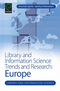 Cover image: Library and Information Science Trends and Research 9781780527147