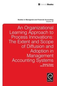Imagen de portada: Organizational Learning Approach to Process Innovations 9781780527345
