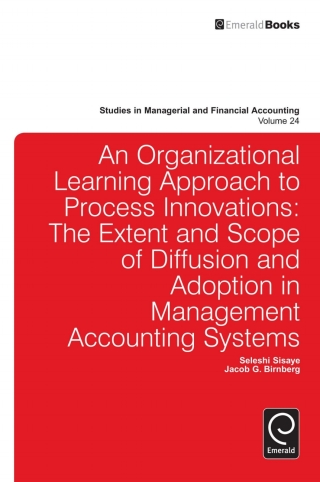 Cover image: Organizational Learning Approach to Process Innovations 9781780527345