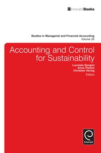 Omslagafbeelding: Accounting and Control for Sustainability 9781780527666