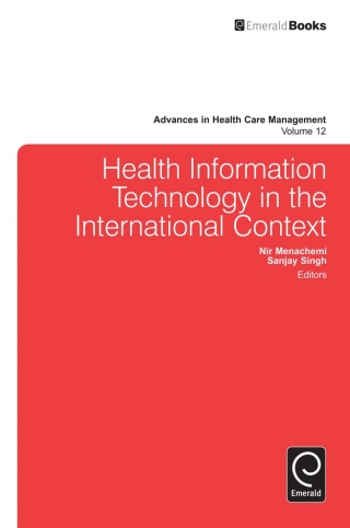 Titelbild: Health Information Technology in the International Context 9781780528588