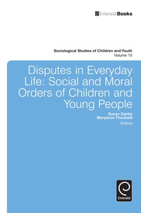 Cover image: Disputes in Everyday Life 9781784413286