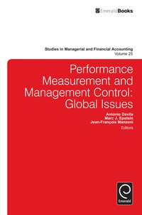 صورة الغلاف: Performance Measurement and Management Control 9781780529103
