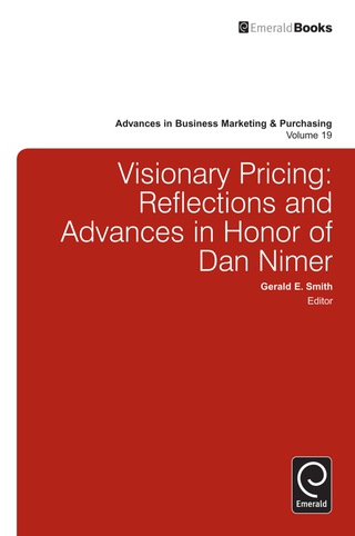 Imagen de portada: Visionary Pricing 9781780529967