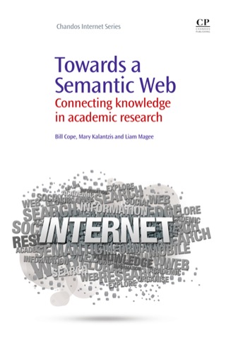 Imagen de portada: Towards A Semantic Web: Connecting Knowledge In Academic Research 9781843346012