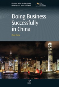Cover image: Doing Business Successfully in China 9781843345497