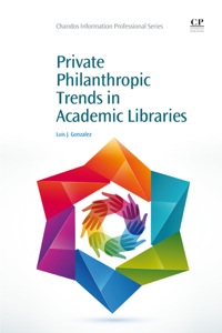 Imagen de portada: Private Philanthropic Trends In Academic Libraries 9781843346180