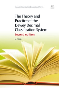 Titelbild: The Theory And Practice Of The Dewey Decimal Classification System 2nd edition 9781843347385