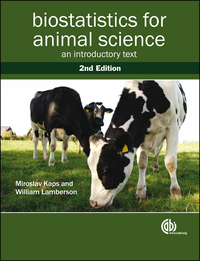 Cover image: Biostatistics for Animal Science: An Introductory Text 2nd edition 9781845935405