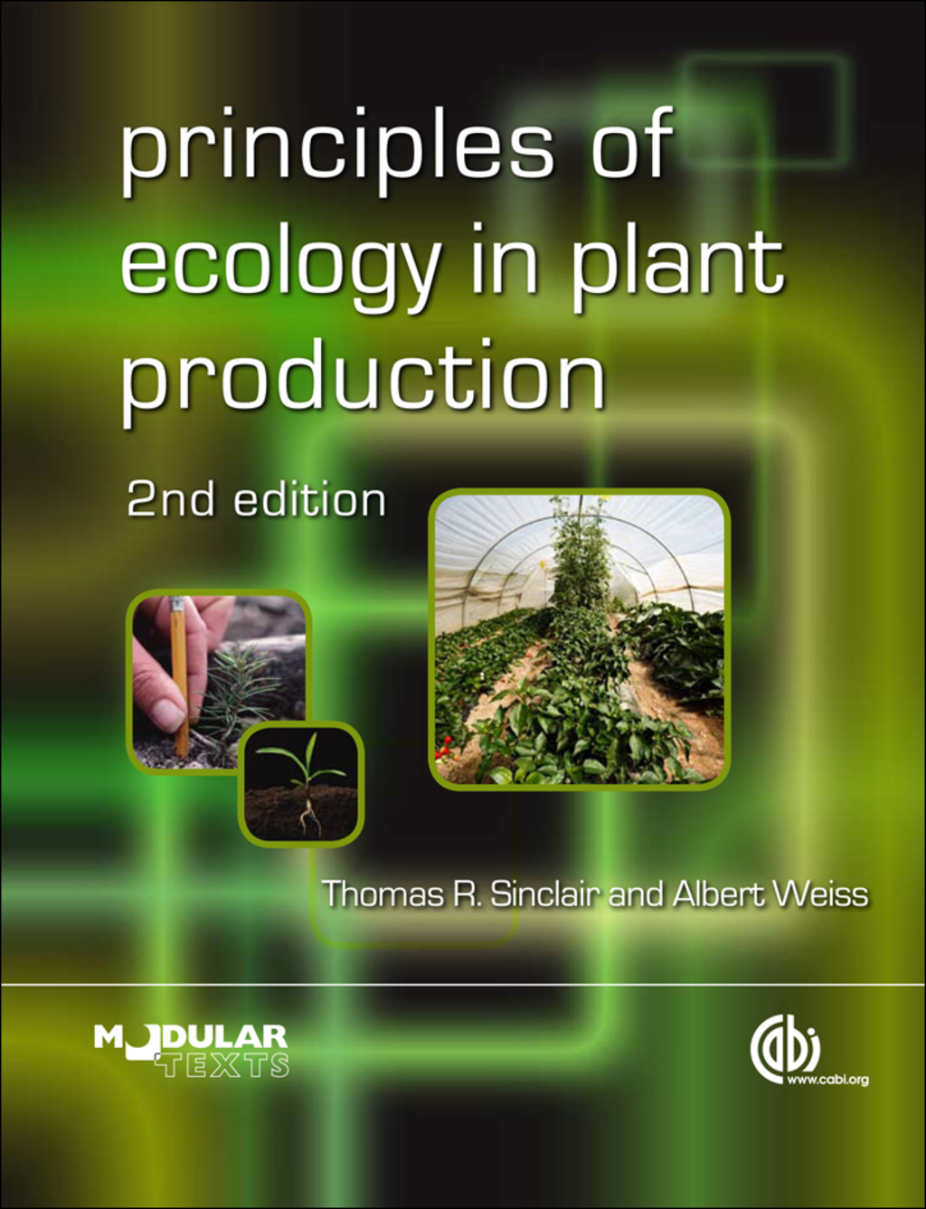Principles of Ecology in Plant Production 2nd Edition